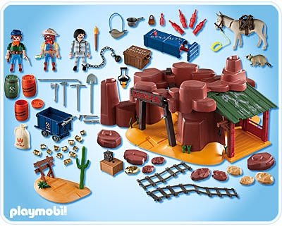 5246 Playmobil Western Goudmijn