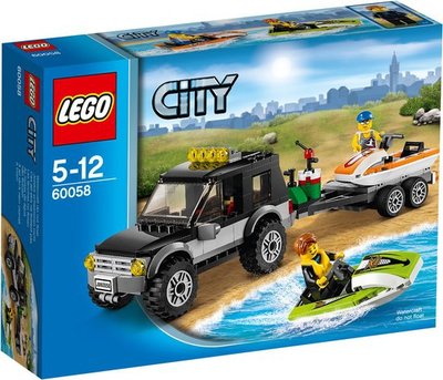 60058 LEGO® City SUV met waterscooters