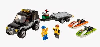 60058 LEGO® City SUV met waterscooters