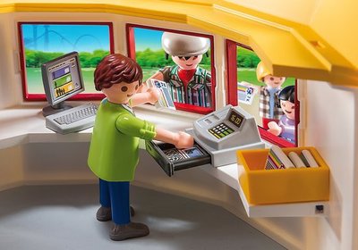 5552 PLAYMOBIL Summer Fun Kermis Groot draairad met kleurrijke verlichting