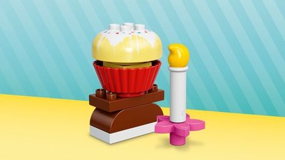 10850 LEGO DUPLO Mijn eerste taartjes  MET LICHTE DOOSSCHADE