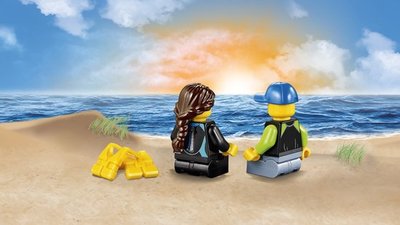 60149 LEGO City Pickup 4x4 met catamaran 