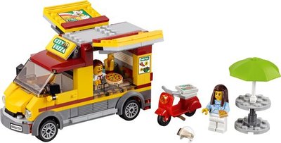 60150 LEGO® City Pizza bestelwagen
