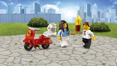 60150 LEGO® City Pizza bestelwagen