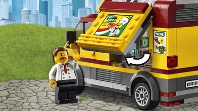 60150 LEGO® City Pizza bestelwagen