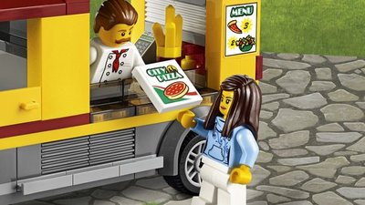 60150 LEGO® City Pizza bestelwagen