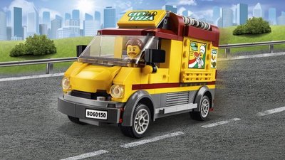 60150 LEGO® City Pizza bestelwagen