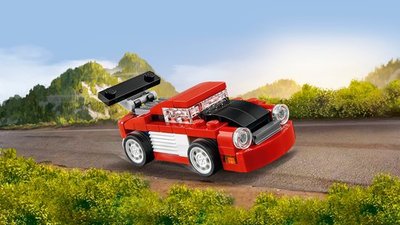 31055 LEGO Creator Rode racewagen 