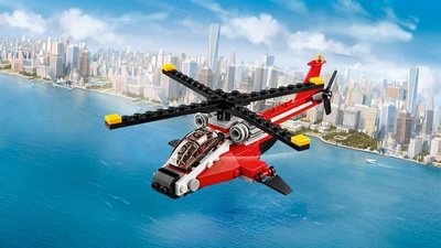 31057 LEGO® Creator Rode helikopter