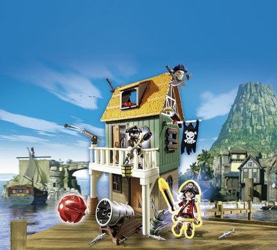 4796 Playmobil Geheime piratenvesting met Ruby Red