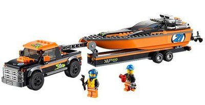 60085 LEGO® City 4x4 met Speedboot