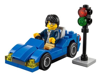 30349 LEGO® City Sportauto en Stoplicht