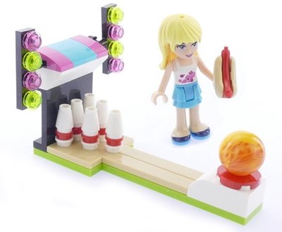 30399 LEGO Friends Pretpark Bowlen (Polybag)