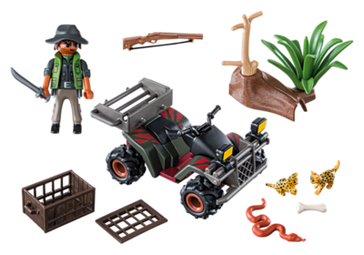 6939 PLAYMOBIL Wild Life Stroper met quad