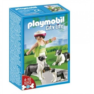 5213 PLAYMOBIL City Life Border Collie Familie