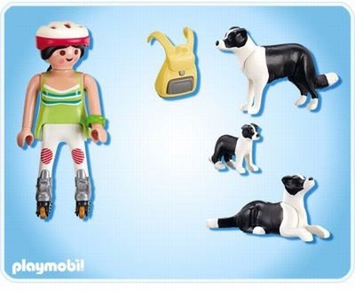 5213 PLAYMOBIL City Life Border Collie Familie
