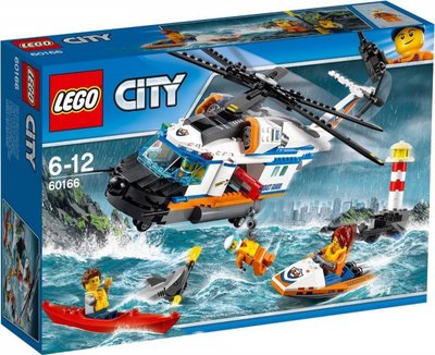 60166 LEGO City Zware reddingshelikopter 
