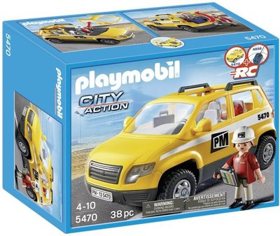 5470 PLAYMOBIL City Action Werfleider met voertuig
