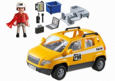 5470 PLAYMOBIL City Action Werfleider met voertuig