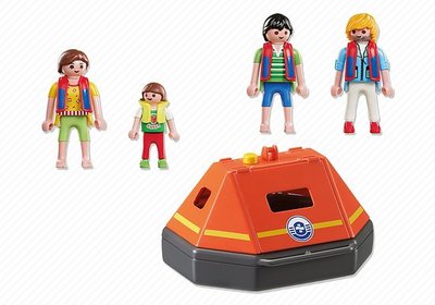 5545 PLAYMOBIL City Action Reddingsvlot met drenkelingen