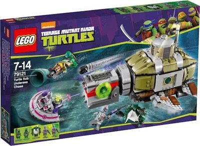 79121 LEGO® Turtles Turtle Onderzeeër Achtervolging