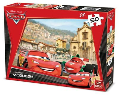 5108B King Puzzel Disney Cars 50 Stukjes