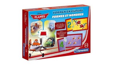Clementoni Vormen & Cijfers - Planes