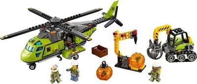60123 LEGO® City Vulkaan Bevoorradingshelikopter