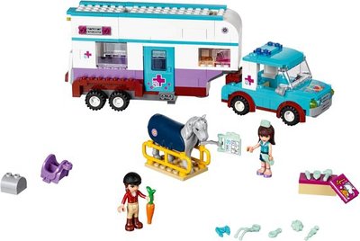 41125 LEGO® Friends Paardendokter Trailer