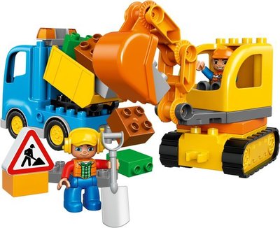 10812 LEGO® DUPLO® Rupsband-graafmachine