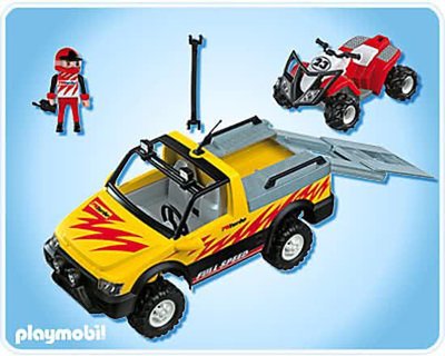 4228 Playmobil Pick Up met Quad