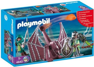 4840 Playmobil Groene Drakenridders met Katapult