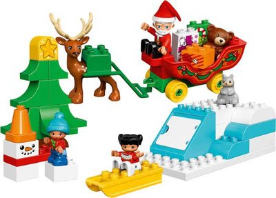 10837 LEGO® DUPLO® Wintervakantie van de Kerstman