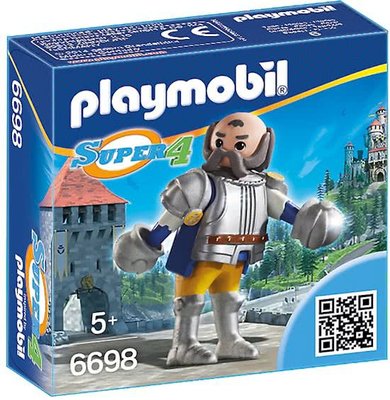 6698 PLAYMOBIL Super4 Koninklijke wacht van Heer Ulf