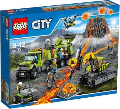 60124 LEGO® City Vulkaan Onderzoeksbasis