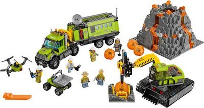 60124 LEGO® City Vulkaan Onderzoeksbasis