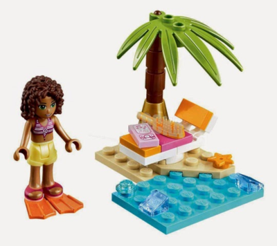30114 LEGO® Friends Andrea's Beach Lounge (Polybag)