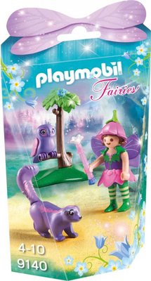 9140 PLAYMOBIL Fairies Elfje met uil en stinkdier