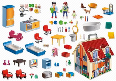 5167 Playmobil Mijn Meeneem Poppenhuis