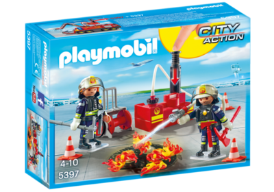 5397 PLAYMOBIL City Action Brandweermannen met blusmateriaal