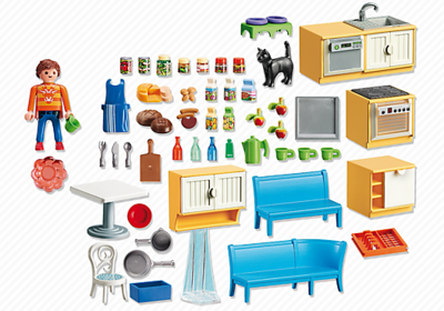 5336 PLAYMOBIL Dollhouse Keuken met zithoek