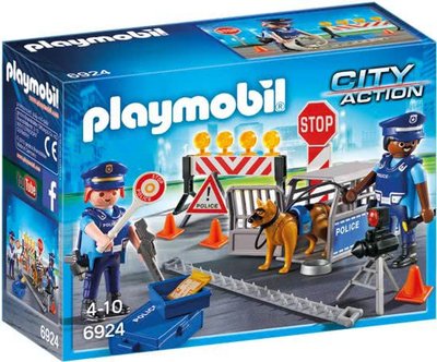 6924 PLAYMOBIL City Action Politiewegversperring