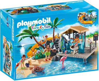 6979 PLAYMOBIL Family Fun Vakantie-eiland met strandbar