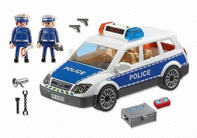 6920 PLAYMOBIL City Action Politiepatrouille met licht en geluid