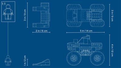 60180 LEGO® City Monstertruck