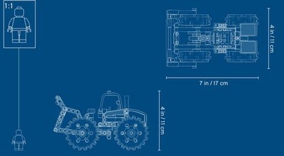 42071 LEGO® Technic Afvalpersdozer