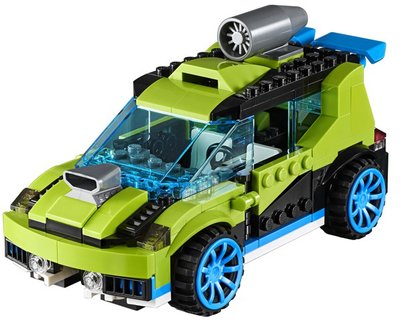 31074 LEGO Creator Raketrallyauto