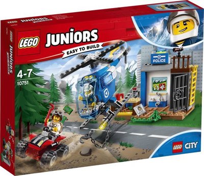 10751 LEGO® Juniors City City Politieachtervolging in de Bergen