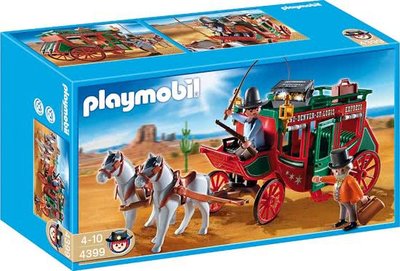 4399 PLAYMOBIL Western Postkoets