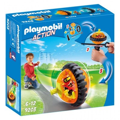 9203 Playmobil Monobike oranje